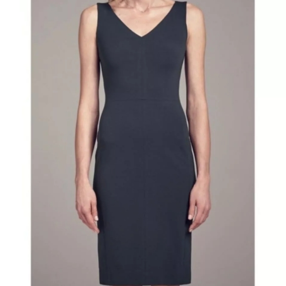 MM Lafleur Rachel Dress in Midnight Navy - Picture 2 of 2